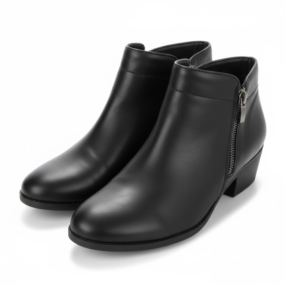 Time and Tru Shoes - Time and Tru Black Ankle Booties